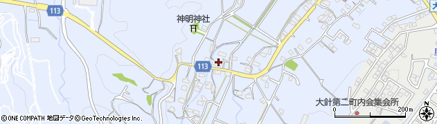 岐阜県多治見市大薮町1418周辺の地図