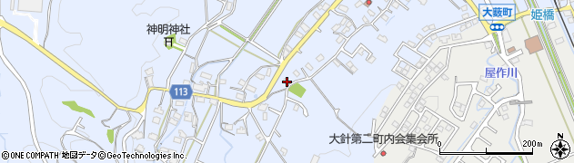 岐阜県多治見市大薮町1602周辺の地図