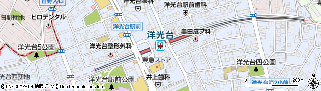 神奈川県横浜市磯子区周辺の地図