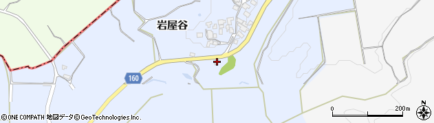 鳥取県西伯郡伯耆町岩屋谷471周辺の地図