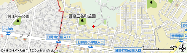 神奈川県横浜市港南区野庭町2615周辺の地図