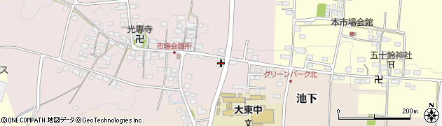 滋賀県米原市市場333周辺の地図