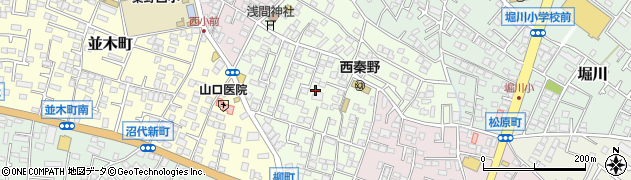 神奈川県秦野市春日町周辺の地図