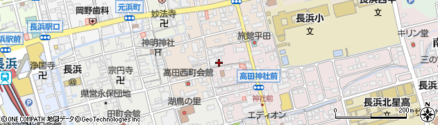 原田和装株式会社周辺の地図