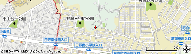 神奈川県横浜市港南区野庭町2614周辺の地図