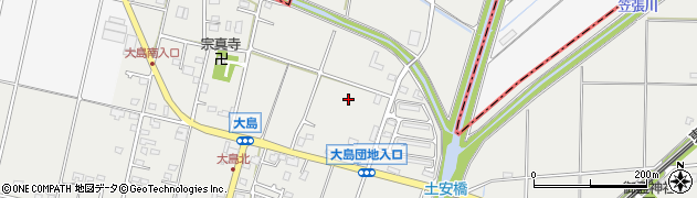 神奈川県平塚市大島周辺の地図