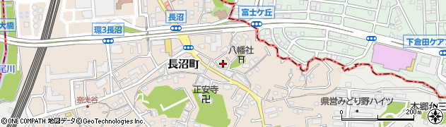 神奈川県横浜市栄区長沼町762周辺の地図