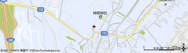 岐阜県多治見市大薮町1383周辺の地図