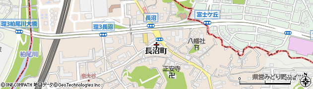 神奈川県横浜市栄区長沼町662周辺の地図