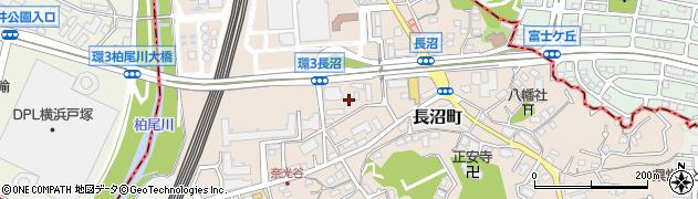 神奈川県横浜市栄区長沼町330周辺の地図