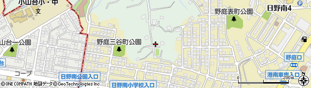 神奈川県横浜市港南区野庭町2597周辺の地図