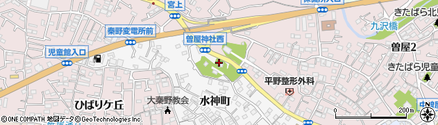 神奈川県秦野市水神町9周辺の地図