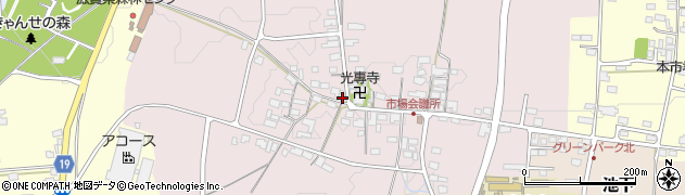 滋賀県米原市市場246周辺の地図