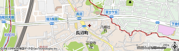 神奈川県横浜市栄区長沼町646周辺の地図