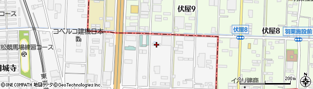 岐阜県羽島郡笠松町円城寺636周辺の地図