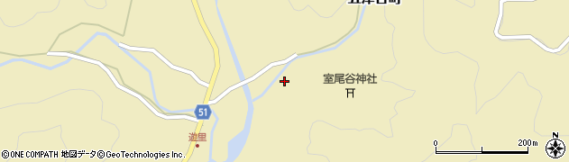 京都府綾部市五津合町寺内63周辺の地図