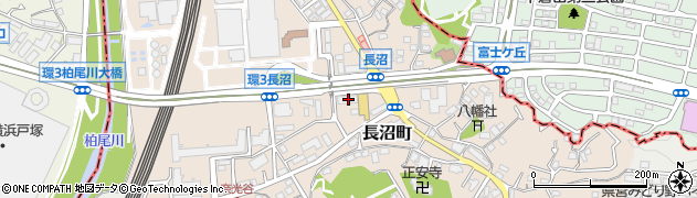 神奈川県横浜市栄区長沼町334周辺の地図