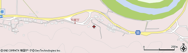 京都府福知山市大江町千原417周辺の地図