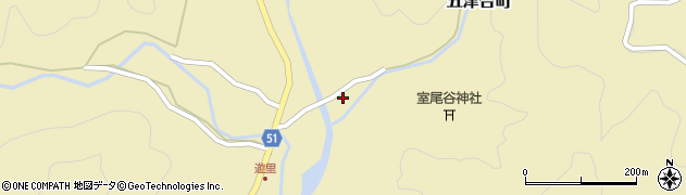 京都府綾部市五津合町寺内16周辺の地図