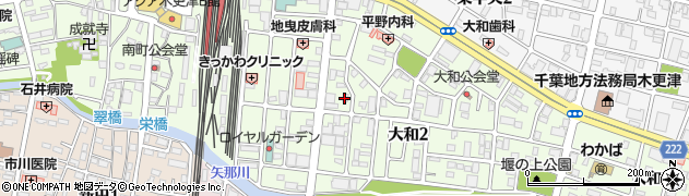 木更津杏林堂周辺の地図
