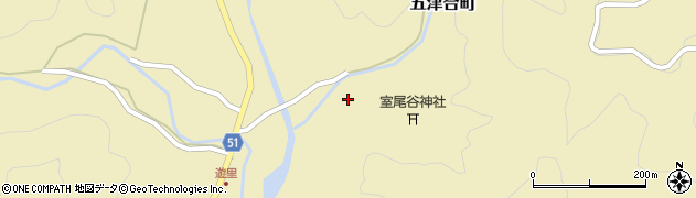 京都府綾部市五津合町寺内70周辺の地図