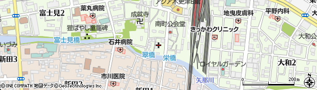 宮の湯周辺の地図
