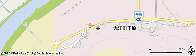 京都府福知山市大江町千原564周辺の地図
