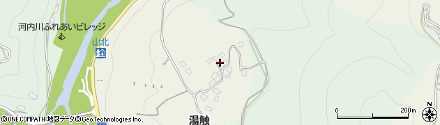 神奈川県足柄上郡山北町湯触263周辺の地図