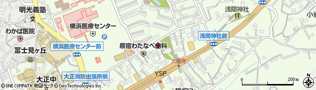 かながわ信用金庫原宿支店周辺の地図