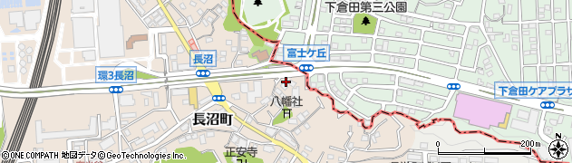 神奈川県横浜市栄区長沼町748周辺の地図