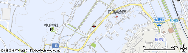 岐阜県多治見市大薮町1596周辺の地図