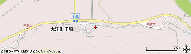 京都府福知山市大江町千原466周辺の地図