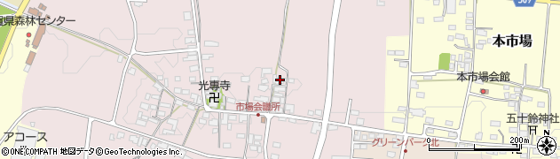 滋賀県米原市市場273周辺の地図