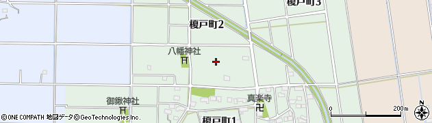 岐阜県大垣市榎戸町周辺の地図