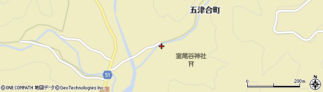 京都府綾部市五津合町寺内76周辺の地図