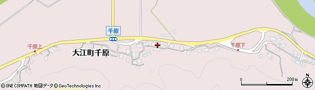 京都府福知山市大江町千原454周辺の地図