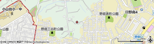 神奈川県横浜市港南区野庭町2520周辺の地図