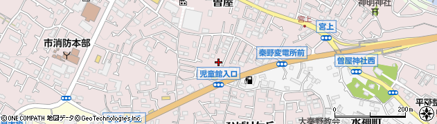 神奈川県秦野市曽屋1299周辺の地図