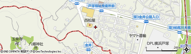 神奈川県横浜市戸塚区戸塚町1296周辺の地図