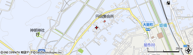 岐阜県多治見市大薮町1608周辺の地図