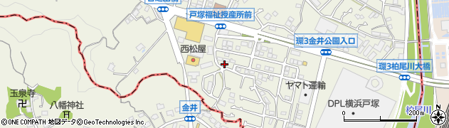 神奈川県横浜市戸塚区戸塚町1066周辺の地図