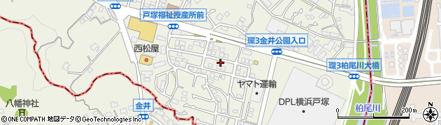 神奈川県横浜市戸塚区戸塚町1055周辺の地図