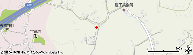 千葉県木更津市笹子123周辺の地図