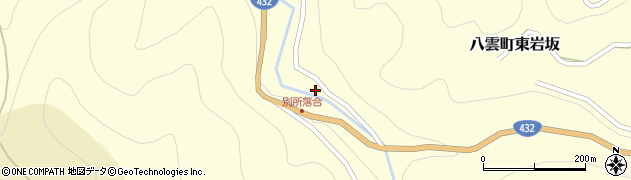 島根県松江市八雲町東岩坂1953周辺の地図