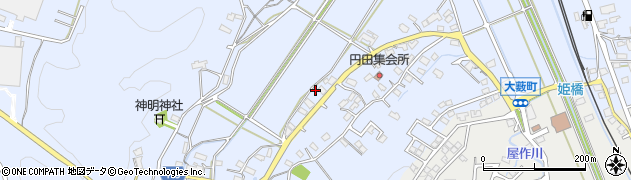 岐阜県多治見市大薮町1592周辺の地図