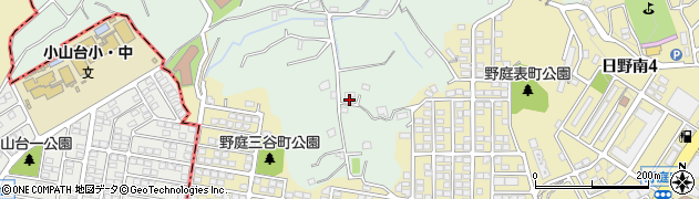 神奈川県横浜市港南区野庭町2517周辺の地図