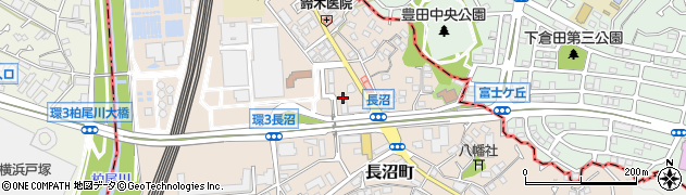 神奈川県横浜市栄区長沼町226周辺の地図