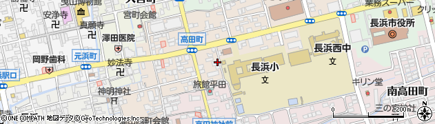 竹生製菓周辺の地図