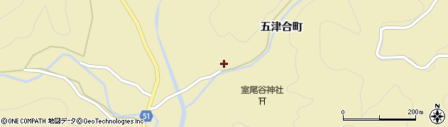 京都府綾部市五津合町寺内84周辺の地図