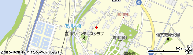 神奈川県高座郡寒川町宮山3796周辺の地図